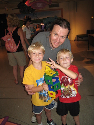 Tim, Ben and Cole at the Ecotarium (07-14-2010 13:06)