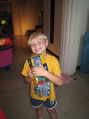 Tim and his building (07-14-2010 13:07)