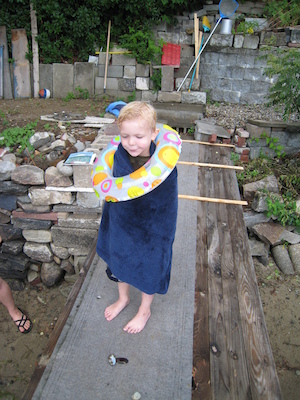 Cole all wrapped up (07-14-2010 18:18)