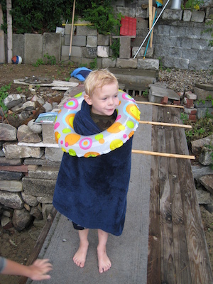 Cole all wrapped up (07-14-2010 18:18)