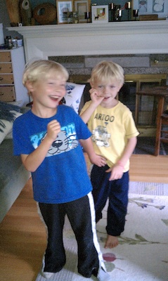 Tim and Cole (07-30-2010 17:53)