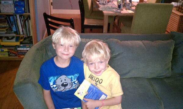 Tim and Cole (07-30-2010 17:55)