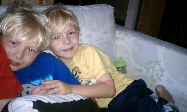 Tim and Cole (07-30-2010 18:11)