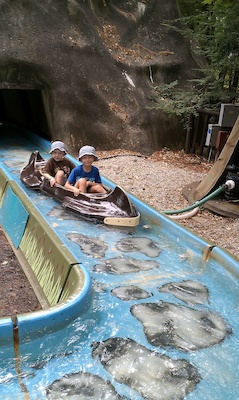 Cole and Tim on the flume (08-15-2010 11:34)