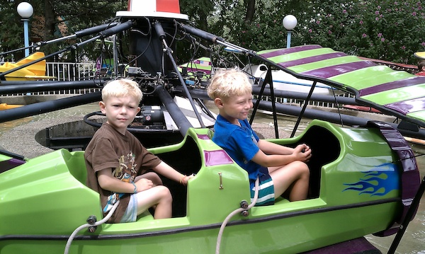 Cole and Tim on a plane (08-15-2010 11:42)