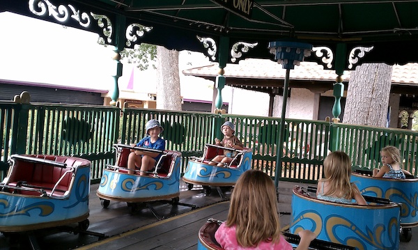Tim and Cole riding flower power (08-15-2010 14:01)