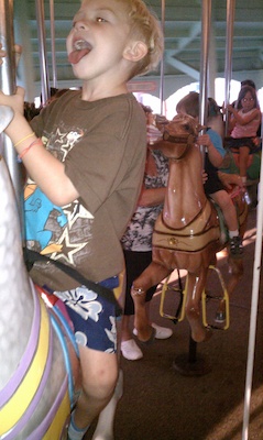 Cole on the Merry-Go-Round (08-15-2010 18:55)