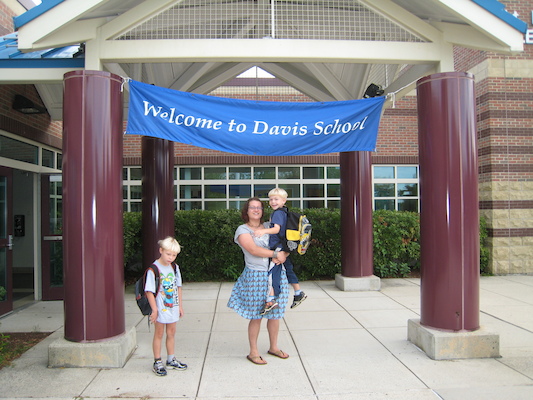 Tim, Xine and Cole at Davis (09-07-2010 08:00)