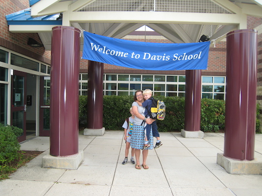 Tim, Xine and Cole at Davis (09-07-2010 08:01)