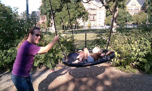Tim, Cole and Ben at the Cambridge Playground (08-31-2010 17:03)