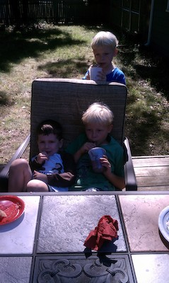 Sawyer, Cole and Tim (09-06-2010 15:13)