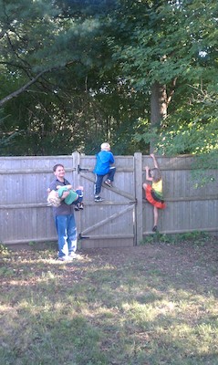 Andrew vs. the kids (09-06-2010 17:28)