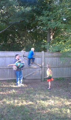 Andrew vs. the kids (09-06-2010 17:28)