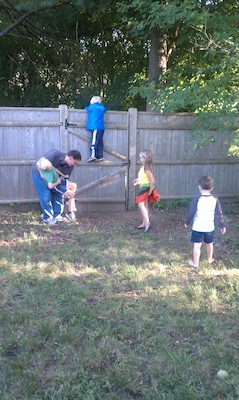 Andrew vs. the kids (09-06-2010 17:28)