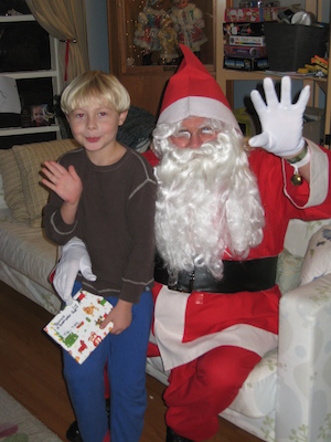 Tim and Santa (12-24-2010 17:49)