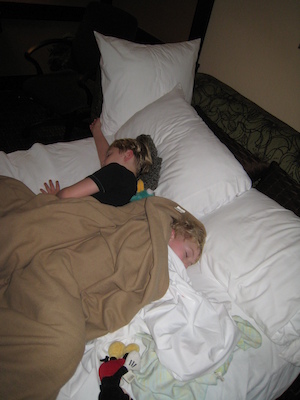 Tim and Cole asleep (02-23-2011 20:41)