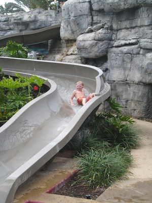 Tim on the Caribe water slide (02-25-2011 09:13)