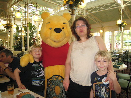 Tim, Pooh, Xine and Cole (02-27-2011 08:39)