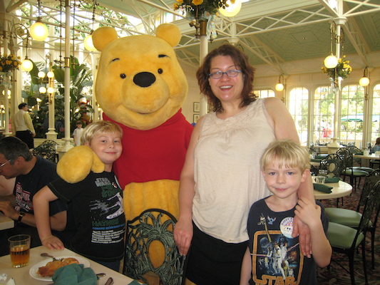 Tim, Pooh, Xine and Cole (02-27-2011 08:39)
