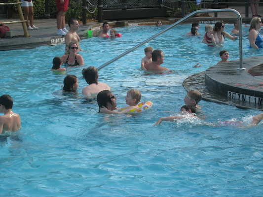 Cole, Tim and Ben in the volcano pool at the Poly (02-27-2011 15:53)