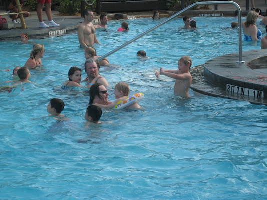 Cole, Tim and Ben in the volcano pool at the Poly (02-27-2011 15:53)