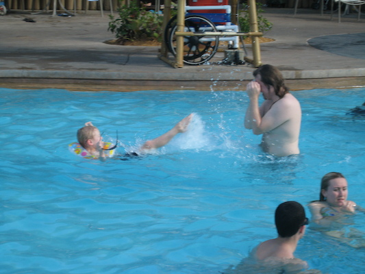 Cole, Tim and Ben in the volcano pool at the Poly (02-27-2011 15:55)