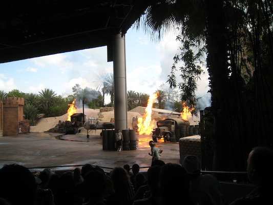 Indiana Jones stunt show (03-01-2011 12:02)