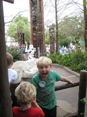 Storm Trooper arresting the crowd (03-01-2011 12:15)