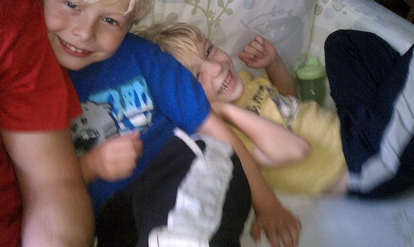 Tim and Cole (07-30-2010 18:11)