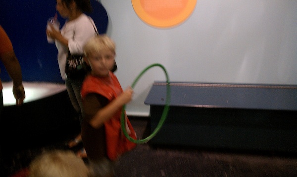 Tim and Cole playing with bubbles at the Children's Museum (08-31-2010 12:47)