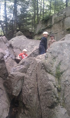 Cole and Tim in Purgatory Chasm (09-18-2010 14:53)