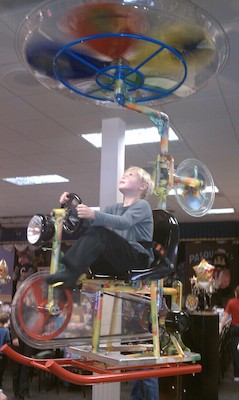 Tim at Chuck E Cheese (10-03-2010 11:18)