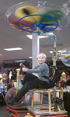 Tim at Chuck E Cheese (10-03-2010 11:18)