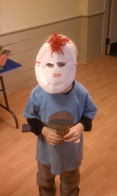 Cole in his Phineas costume (10-15-2010 16:45)