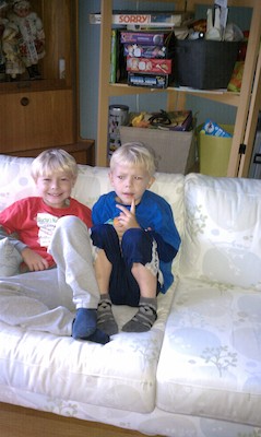 Tim and Cole (10-18-2010 08:21)