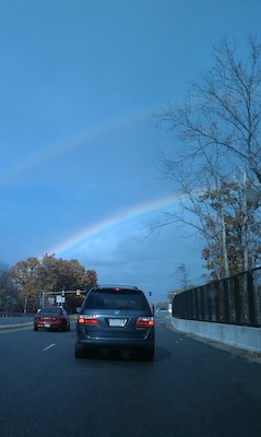 Double rainbow (10-29-2010 14:34)