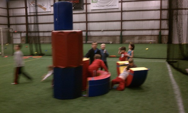 Tim and the Baers building (11-20-2010 17:36)