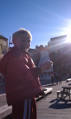 Cole drinking milk (11-27-2010 14:08)