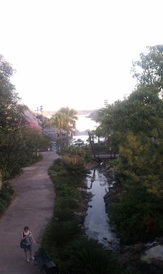 View from the Polynesian (02-28-2011 07:17)