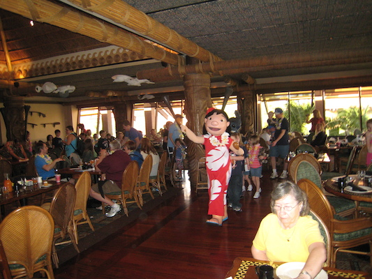 Tim and Cole parade at Ohana (03-02-2011 09:47)