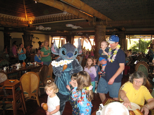 Tim and Cole parade at Ohana (03-02-2011 09:47)