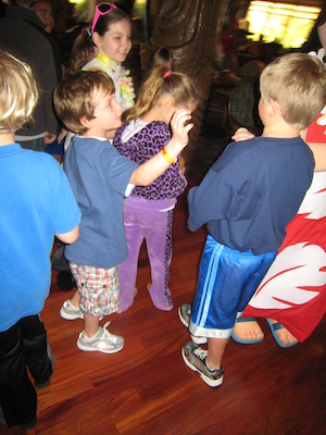 Tim and Cole parade at Ohana (03-02-2011 09:48)