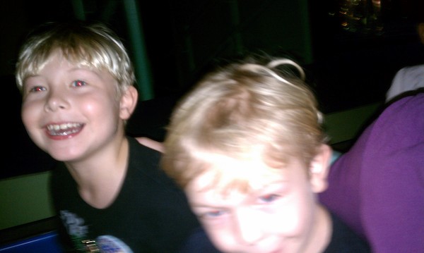 Tim and Cole on the monorail (02-27-2011 09:49)