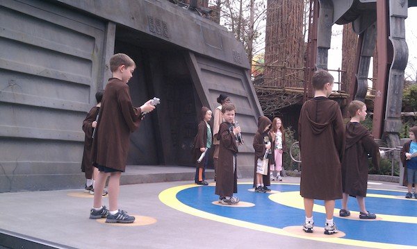 Tim at Padawan training (03-01-2011 12:46)