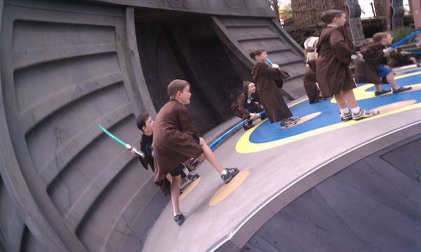 Tim at Padawan training (03-01-2011 12:47)