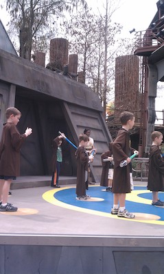 Tim at Padawan training (03-01-2011 12:47)