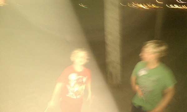 Cole and Tim roasting marshmallows (03-01-2011 19:30)