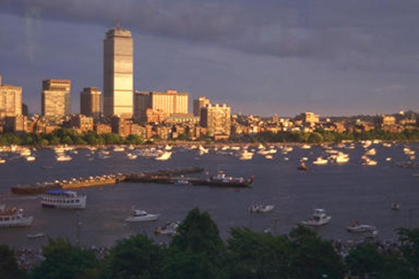 1997 July 4th Boston Skyline