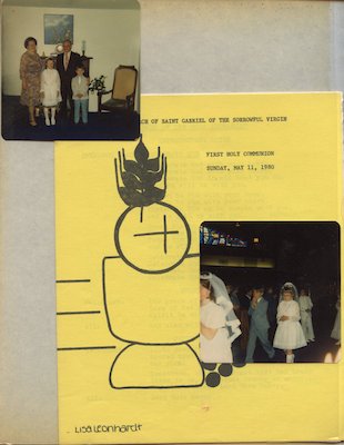 Page 16 - Xine, Juj, Grandma First Communion
