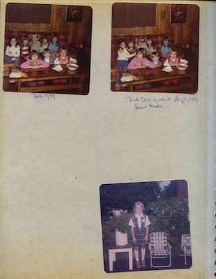 Page 2 - Xine, Juj first day of school 1979